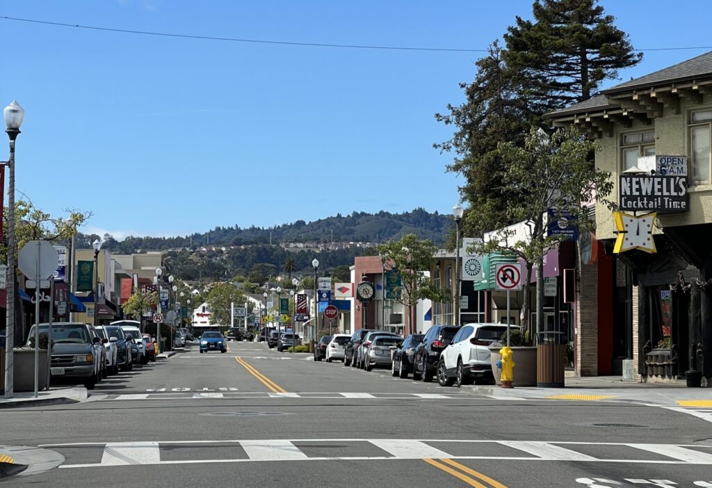an image of the street view in San Bruno, CA