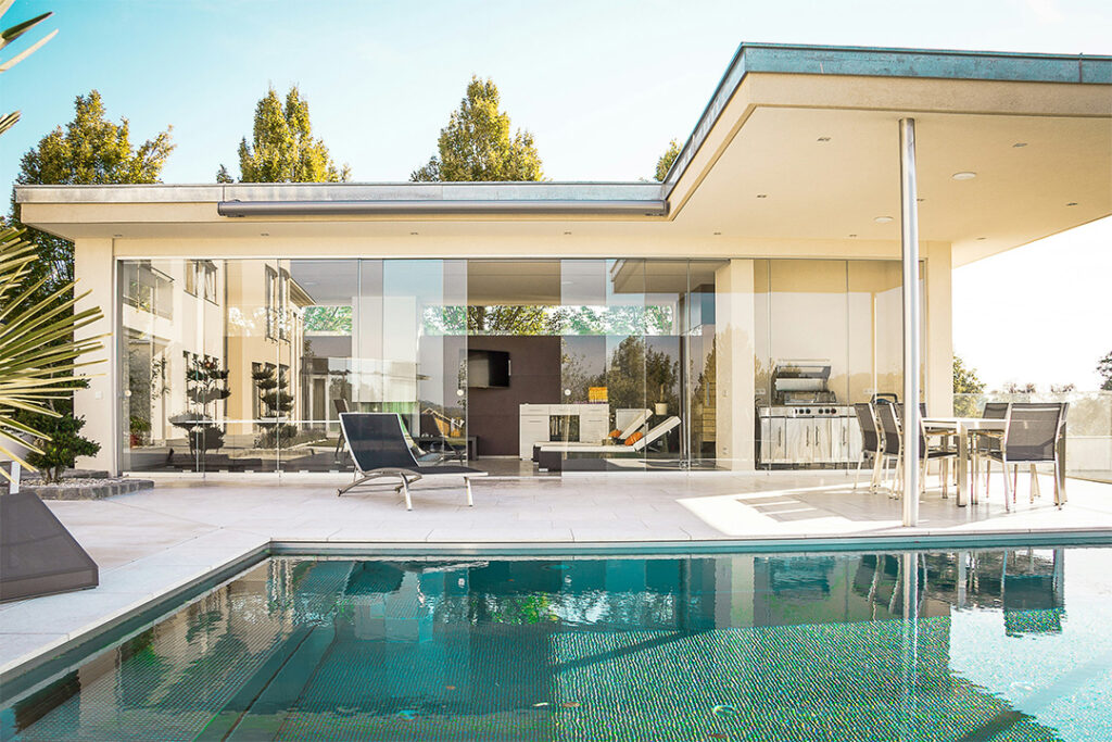 open-concept layouts